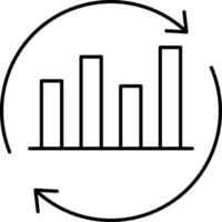 bar chart illustration design vector