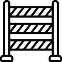 barrier illustration design vector