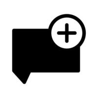 Add Message Icon Symbol Design Illustration vector