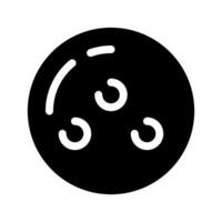 Bowling Ball Icon Symbol Design Illustration vector