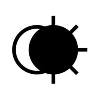 Light Mode Icon Symbol Design Illustration vector