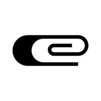 Attach Icon Symbol Design Illustration vector