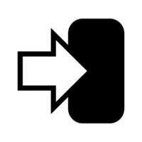 Log In Icon Symbol Design Illustration vector