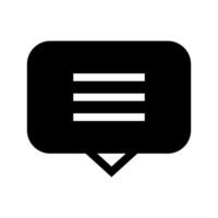 Message Icon Symbol Design Illustration vector