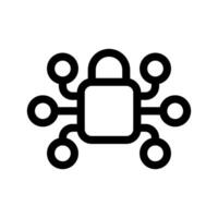 Encryption Icon Symbol Design Illustration vector