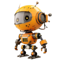 Beautiful Nanobotted on transparent background Generative-AI png