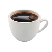White Cup Mug Realistic Ceramic Or Plastic Cup Isolated On Transparent Background Generative-AI png