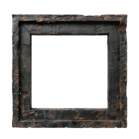 Modern Frame isolated on transparent background Generative-AI png
