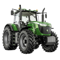 Tractor on transparent Background Generative-AI png