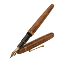 Fountain pen isolated on transparent background Generative-AI png