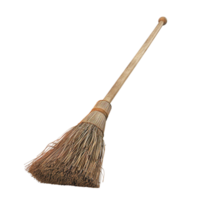 A Broom with a Handle on a transparent background png