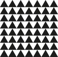 seamless geometric black triangle pattern vector