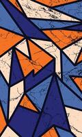 Abstract geometric triangle pattern background vector
