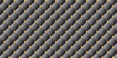 beautiful background pattern, with black background and gold yellow as ornament vector