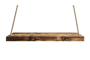 Isolated Empty Hanging Shelf png