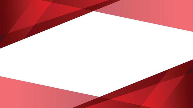 Abstract red geometric triangle shape background with copy space vector