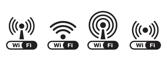 WIFI point icon. wireless Wi-Fi network, Wireless connection icon. vector
