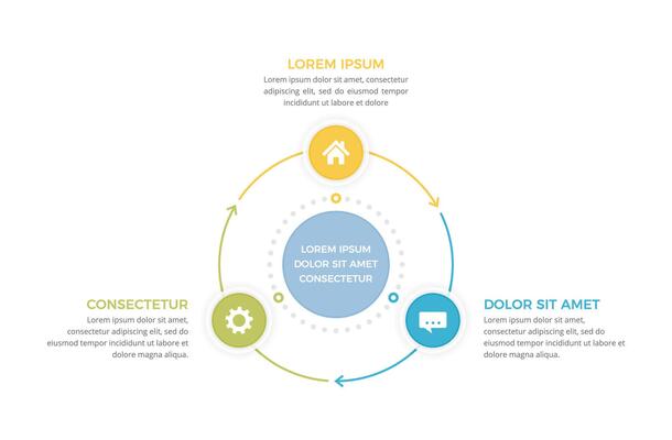 Circle Diagram - Three Elements
