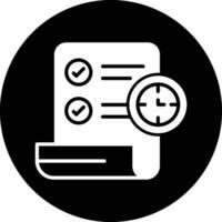 Term Circle Inverted Icon vector