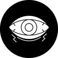 Eye Circle Inverted Icon vector