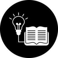 Lifelong Learning Circle Inverted Icon vector