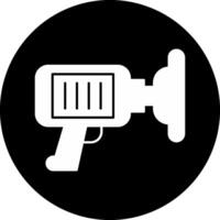Polisher Circle Inverted Icon vector