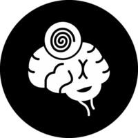Hypnosis Circle Inverted Icon vector