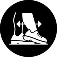 Touch Circle Inverted Icon vector