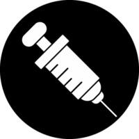 Injection Circle Inverted Icon vector
