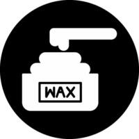 Wax Circle Inverted Icon vector