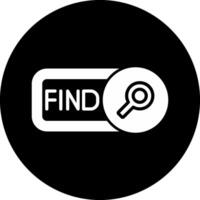 Find Circle Inverted Icon vector