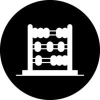 Abacus Circle Inverted Icon vector