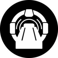 Mri Circle Inverted Icon vector