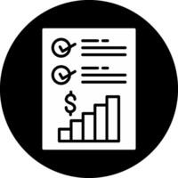 Guidance Circle Inverted Icon vector