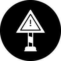 Risk Circle Inverted Icon vector