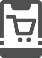 Shopping icon symbol image vector