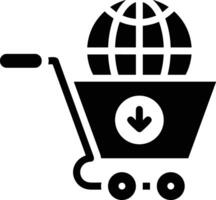 Shopping icon symbol image vector