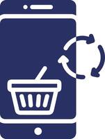 Shopping icon symbol image vector