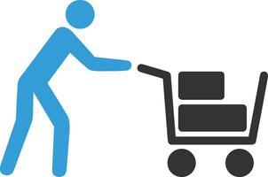 Shopping icon symbol image vector
