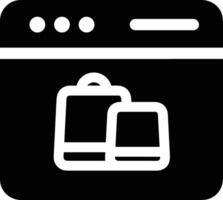 Shopping icon symbol image vector