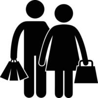 Shopping icon symbol image vector