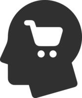 Shopping icon symbol image vector