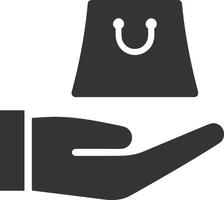 Shopping icon symbol image vector