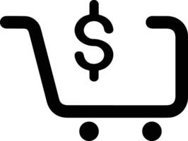 Shopping icon symbol image vector