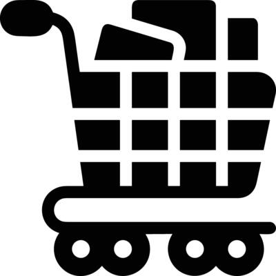 Shopping icon symbol image