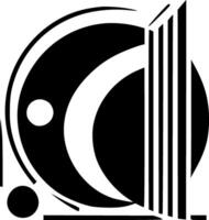Abstract - Minimalist and Flat Logo - illustration vector