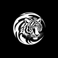 Animal - Black and White Isolated Icon - illustration vector