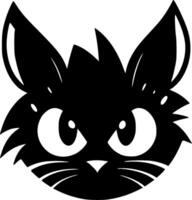 Cat, Minimalist and Simple Silhouette - illustration vector