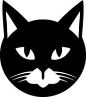 Cat, Minimalist and Simple Silhouette - illustration vector