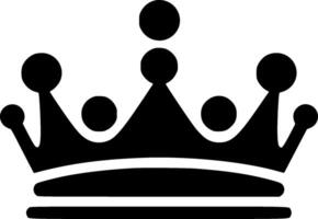 Crown - Minimalist and Flat Logo - illustration vector